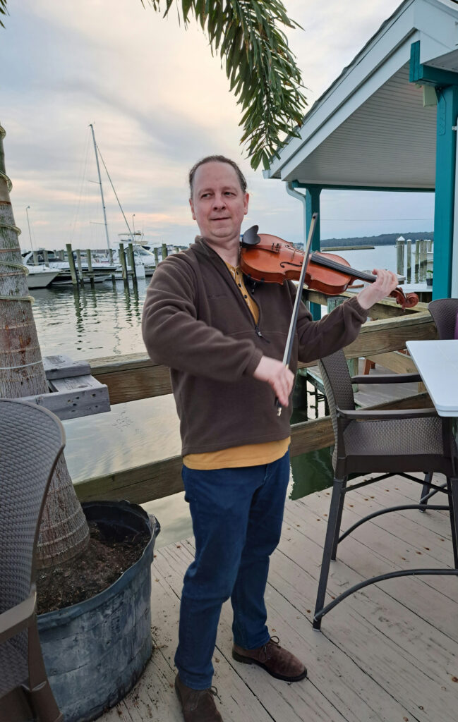 Fiddlin' on the Dock of the Bay